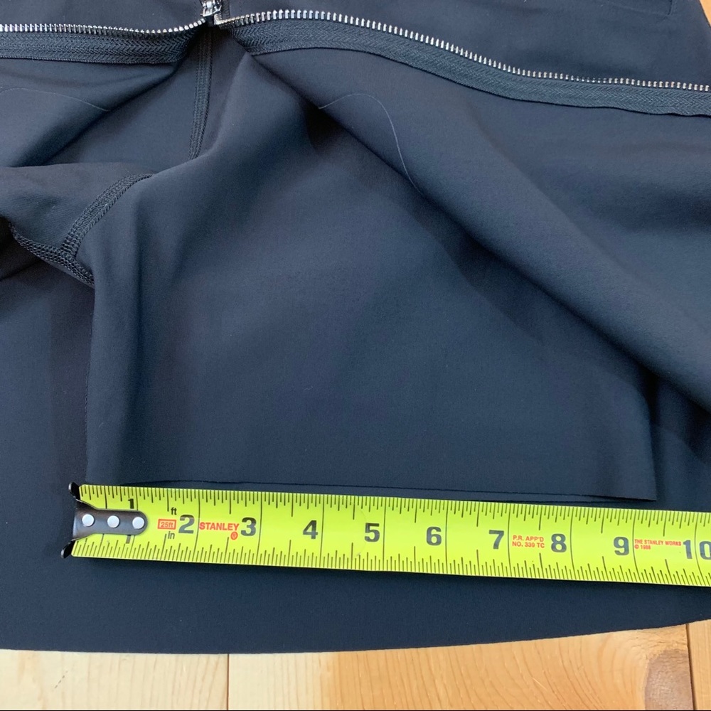 Athleta Stellar Skort black skirt zipper size S - Picture 16 of 16